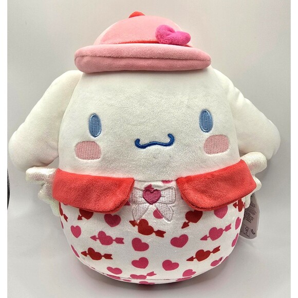 Cinnamoroll Sanrio Valentine Squishmallows Plush 10" Heart Candy Outfit NWT 2025 - Picture 1 of 8